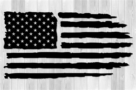 American Flag Distressed Svg Patriotic 4th Of July Svg 592807 Cut