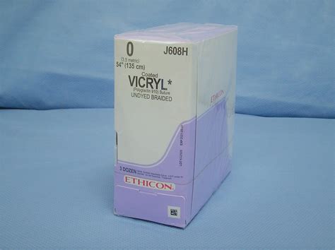 Ethicon Suture J608h Vicryl 0 Undyed 54 Da Medical