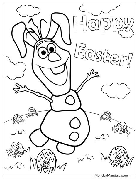 24 Disney Easter Coloring Pages Free Pdf Printables
