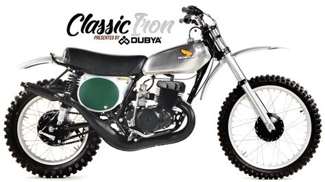 Classic Motocross Iron 1973 Honda Cr250m Elsinore Motocross Action