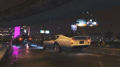 Grand Theft Auto V Car Rain 1080p 2k 4k 5k Hd Wallpapers Free