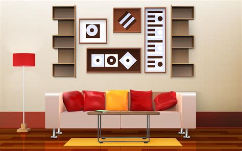 Living Room Interior Design 479539 Vector Art At Vecteezy