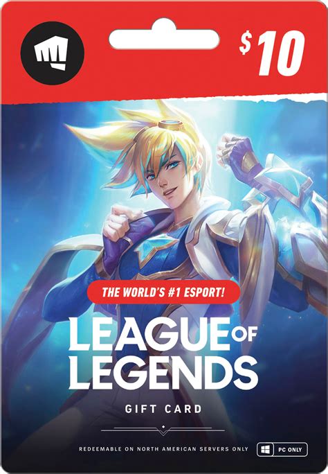 10 League Of Legends Game Card League Of Legends 10 Best Buy