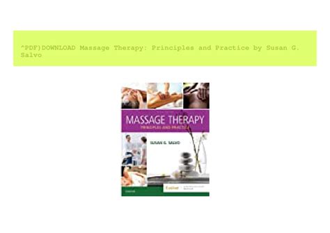 Ppt Pdfdownload Massage Therapy Principles And Practice By Susan G Salvo Powerpoint