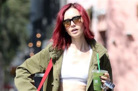 Lily Collins Was Apprehensive About Changing Her Hair Colour