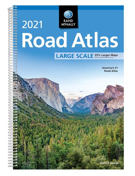 Rand Mcnally 2021 Large Scale Road Atlas Paperback