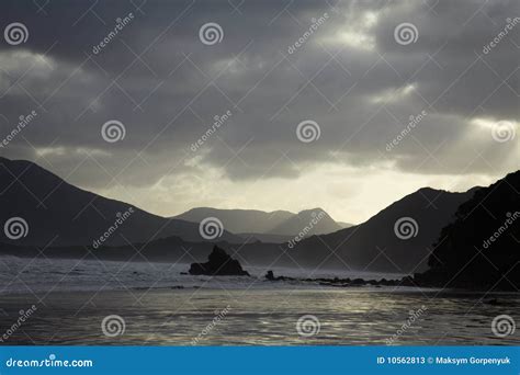 Storm Weather In Indian Ocean Stock Image Image Of Gale Landscape