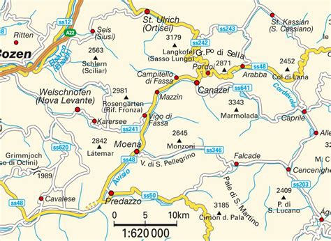 Map Dolomites Italy Maps And Directions At Hot Map
