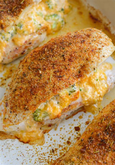 Broccoli And Cheese Stuffed Chicken Breasts The Best Keto Recipes