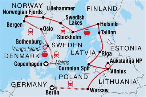 Scandinavia And Baltic Circuit Intrepid Travel Scandinavia Intrepid