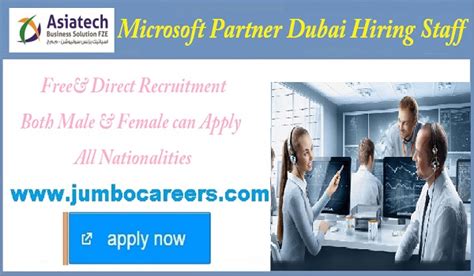 Latest It Jobs In Dubai 2018 2019 Microsoft Partner Company Jobs Dubai