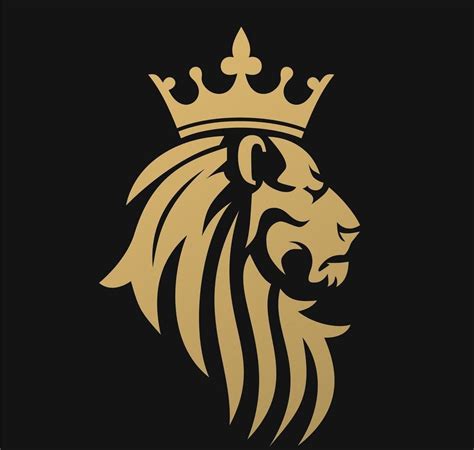 Lion Png Lion Art Lion Vector Crown Tattoo Design