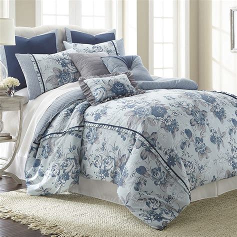 90 x 90 (1) pillowcase: Buy eLuxurySupply Floral Farmhouse 8-Piece Comforter Set ...