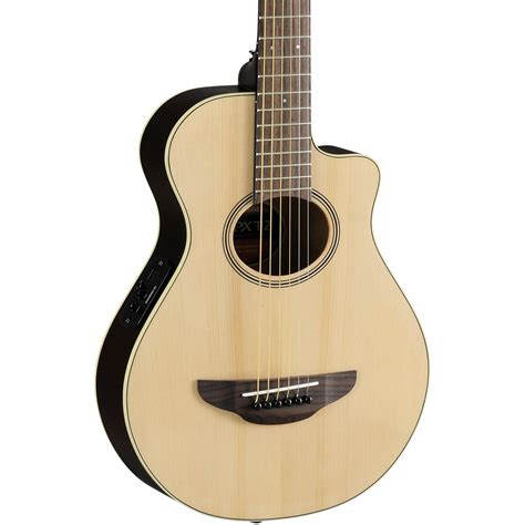 Yamaha APXT2 3/4 Thinline Acoustic-Electric Cutaway Guitar Natural ...