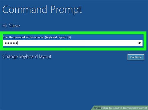 If you are using windows 7, first, select the keyboard input method that you want to use and click next. How to Boot to Command Prompt: 10 Steps (with Pictures ...