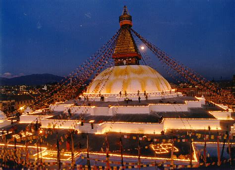 Largest Stupa Boudhanath In Nepal Buddhis Media