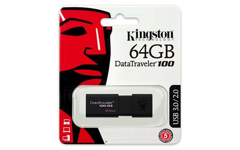 Kingston Technology Datatraveler 100 G3 Lecteur Usb Flas Dt100g3