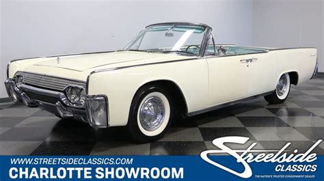 1961 Lincoln Continental Classic Cars For Sale Streetside Classics