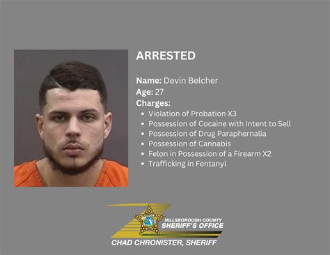 Two Convicted Felons Arrested | HCSO, Tampa, FL