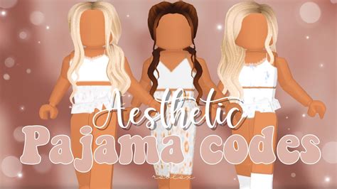 Aesthetic Pajama Codes Robloxbloxburg Youtube