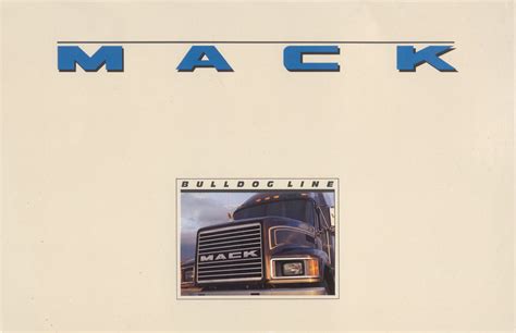 1988 Mack Brochure