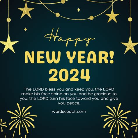 Christian New Year Bible Verses And Scripture Word Coach