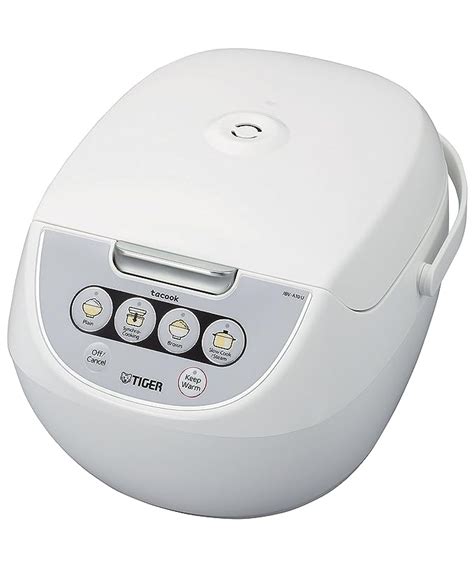 Buy Tiger Corporation JBV A10U W 5 5 Cup Micom Rice Cooker With Food