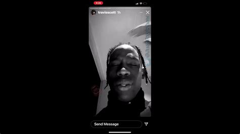 Travis Scott Uploaded An Insta Story About The Events And Yet Offered