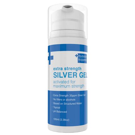 Silver Gel 35ppm Advanced Colloidal Structured Silver Activated Gel