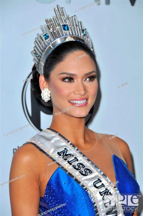 Miss Universe 2015 Winner Pia Alonzo Wurtzbach Of The Philippines Backstage At The 64th Annual