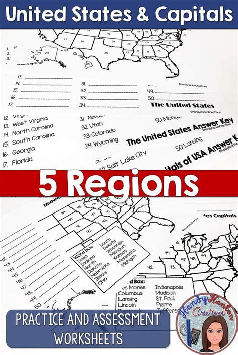 Help Your Students Learn The Geography Of The 5 Regions Of The United