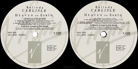 1987 heaven on earth belinda carlisle rockronología