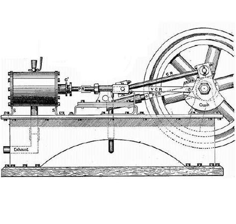 Steam Engine Drawing At Explore Collection Of