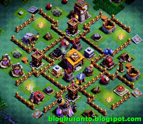 Base Coc Mode Malam Aula Tukang Level 6 00