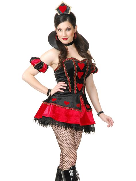 Sexy Velvet Alice In Wonderland Queen Of Hearts Costume