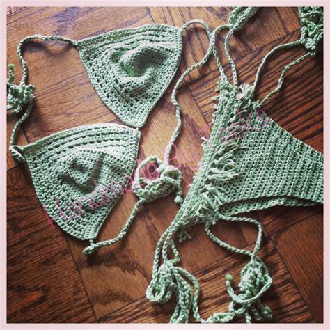 HandmadeByTeeks Crochet Swim Crochet Bikini Bikinis