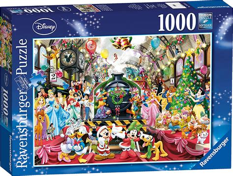 Ravensburger Disney Christmas 1000 Piece Jigsaw Puzzle For Adults And For