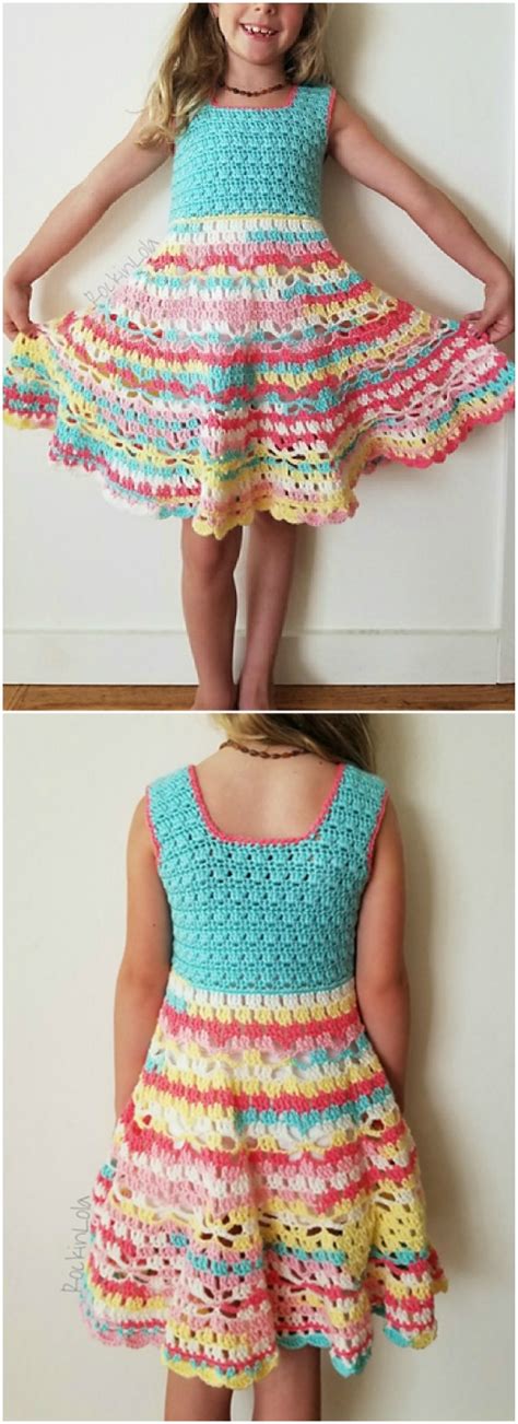 Crochet Girl Dress Pattern Ideas Youll Love The Whoot Crochet