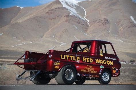 Lilredwagondodgedragtruck Nostalgia Drags Little Red Wagon