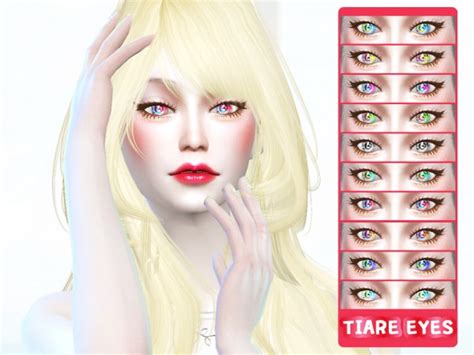 The Sims Resource Mix Colors Eyes B1 By Tiarehome Sims