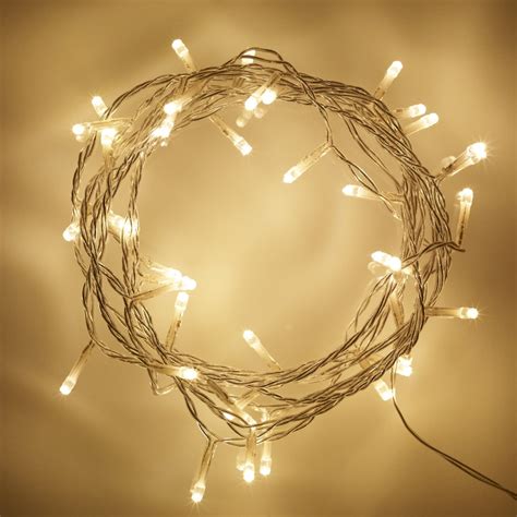 SOLAR WARM WHITE 20m -100 LED Christmas Tree Fairy Lights - Amazing Christmas