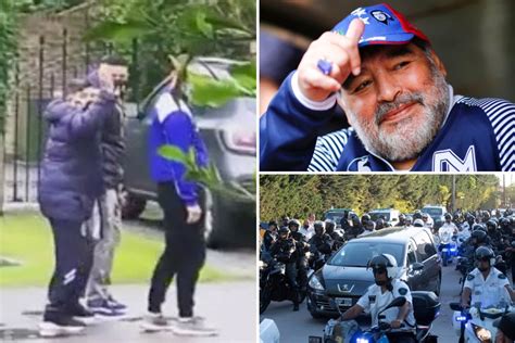 Diego Maradona Looks Frail In Last Ever Footage Of Argentina Legend Taken Just Days Before His