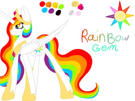 Rainbow Gem By Theelementcomic On Deviantart