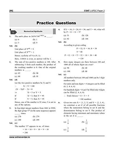 Upsc Csat Previous Year Solved Question Papers Csat Preparation For Hot Sex Picture