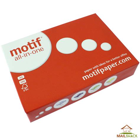 A4 is a paper size that is used for a wide range of documents, including magazines, catalogs, letters and forms. Motif All-In-1 A4 White Paper 90gsm - 500 Sheets Per Ream