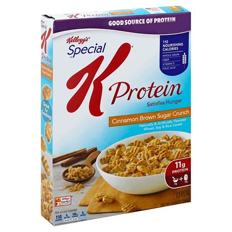 Kelloggs Special K Protein Cinnamon Brown Sugar Crunch Cereal Shop