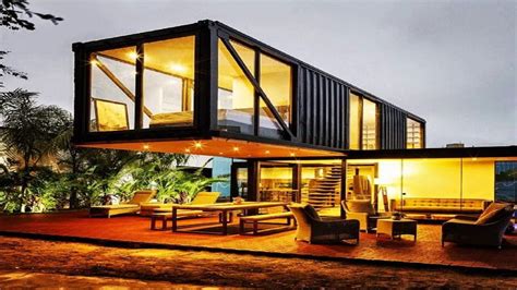 Modern Cabin Container Home Designs Youtube