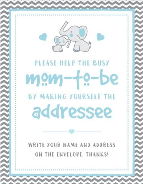 Please Help The Busy Mom To Be By Making Yourself The Addressee Tulamama