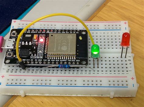 Getting Started With Esp32 Using Arduino Ide Blink Led Gambaran
