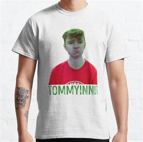 Tommyinnit T Shirts Tommyinnit Classic T Shirt Rb2805 Tommyinnit Shop